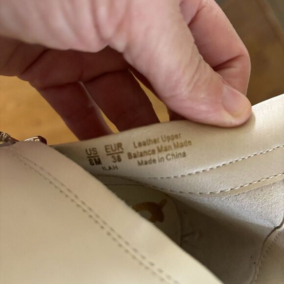 Sam Edelman Boots White‎ Leather Snake Print Western Ankle Booties Sz 8 - Picture 10 of 13